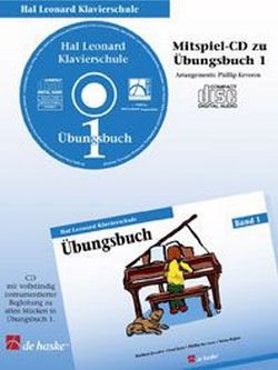 Klavierschule Band 1 - Übungsbuch CD