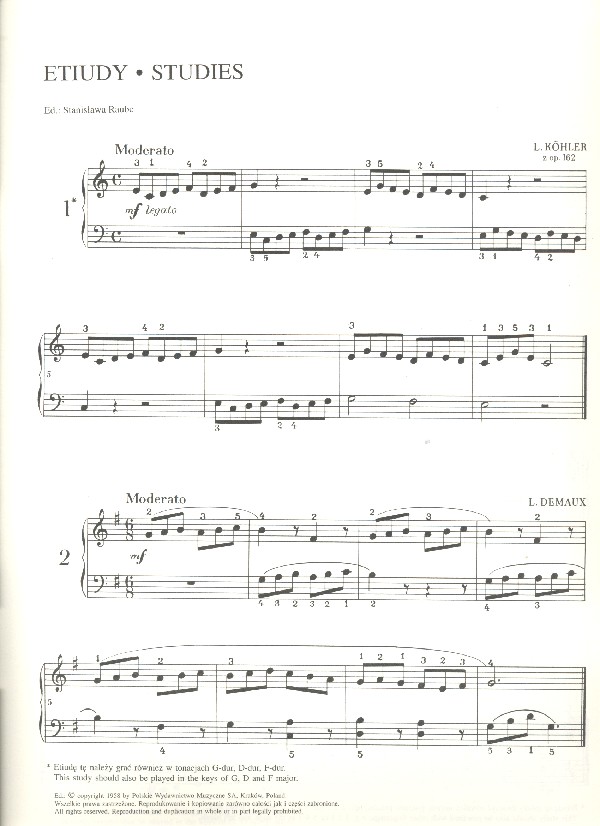 Studies for children vol.1