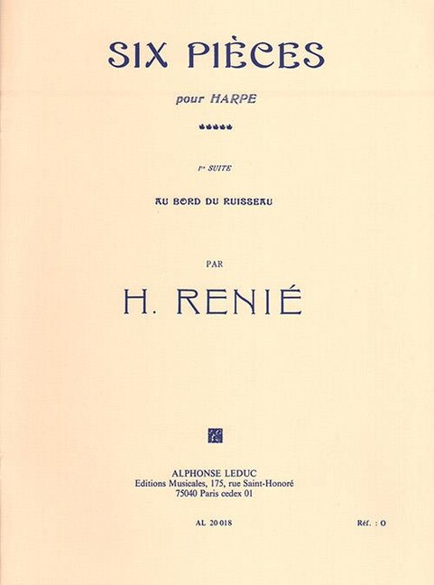 Au bord du Ruisseau pour harpe