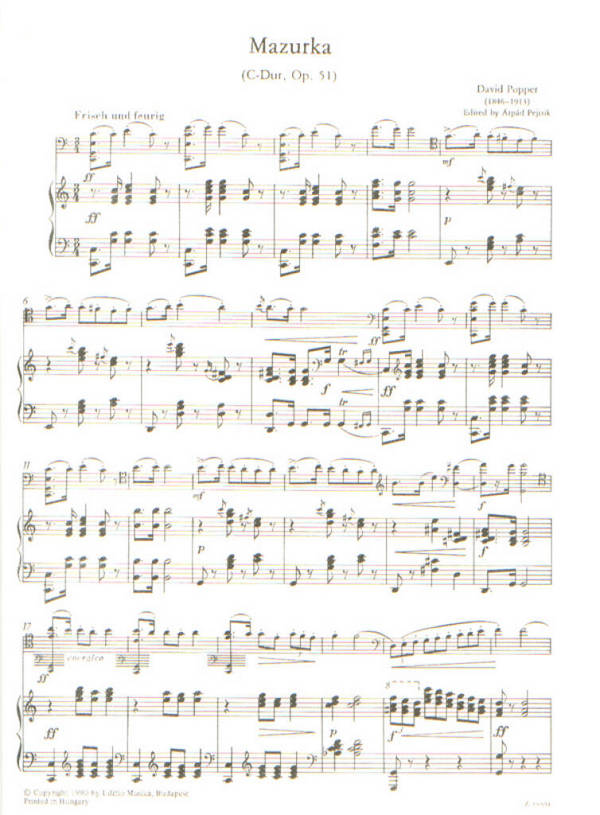 Mazurka C-Dur op.51