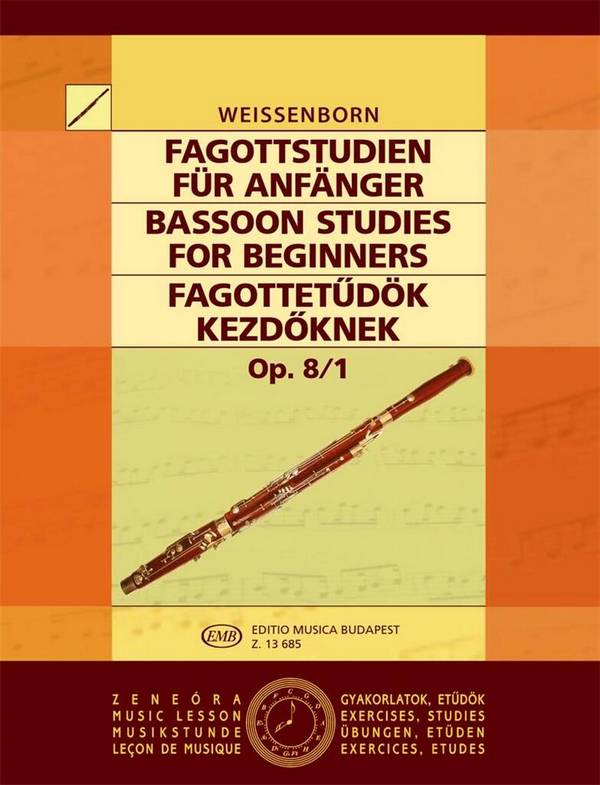 Fagottstudien op.8,1 für Anfänger