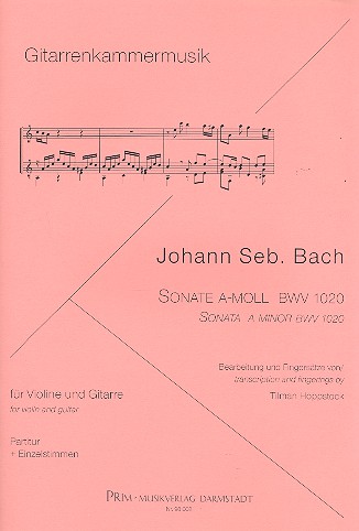 Sonate a-Moll BWV1020