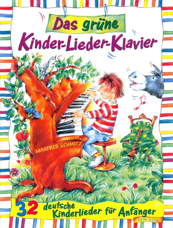 Das grüne Kinder-Lieder-Klavier