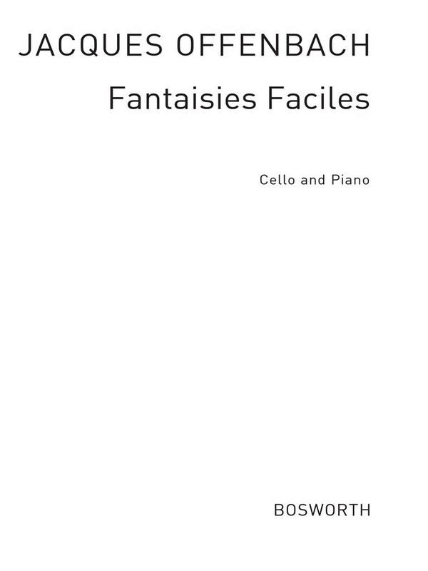 Fantaisies faciles für Violoncello