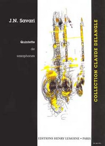 QUINTETTE DE SAXOPHONES PARTITION