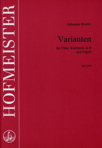 Varianten für Flöte, Klarinette und Fagott