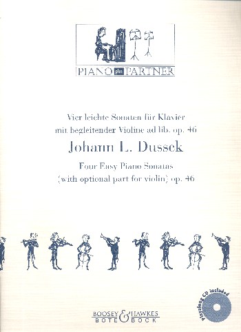 4 leichte Sonaten op.46 (+CD)