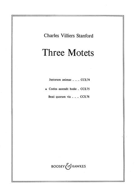 Drei Motetten op. 38/2 CCS 75