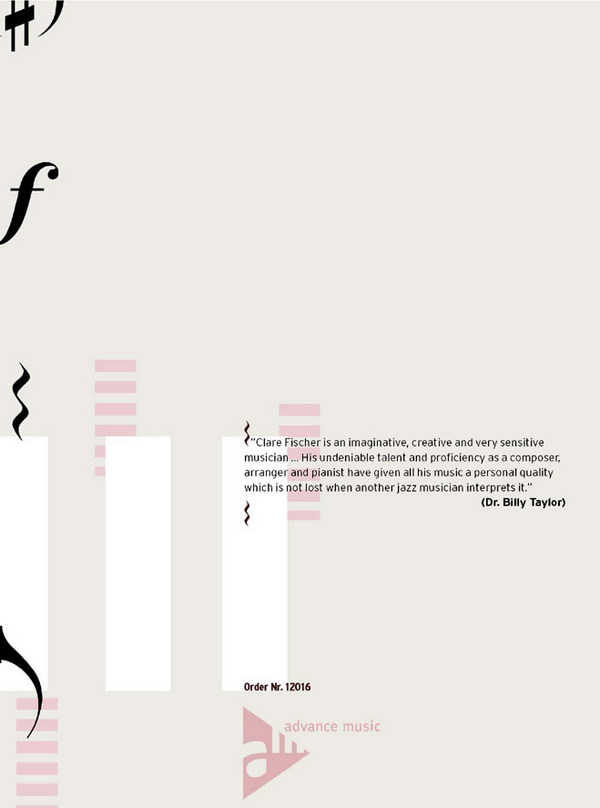 The Music of Clare Fischer vol.1