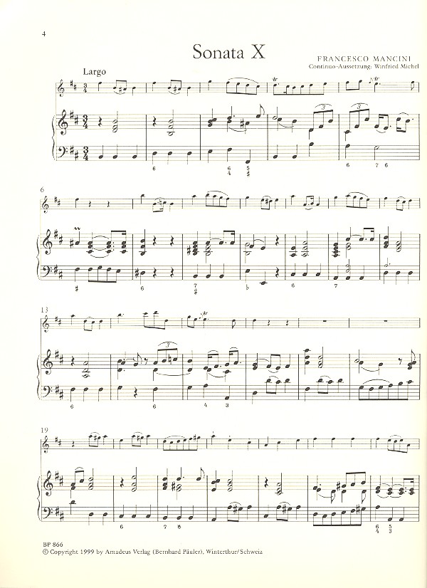 12 Sonaten Band 4 (Nr.10-12)