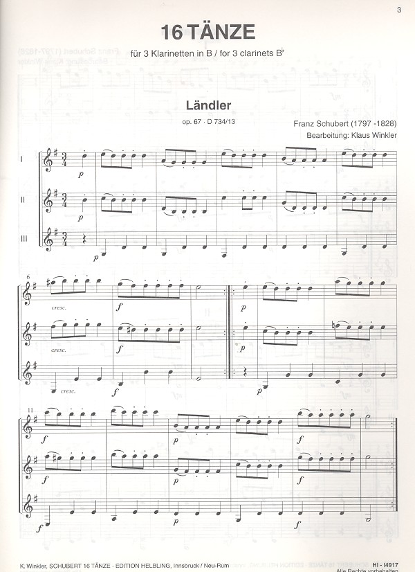 16 Tänze