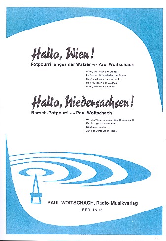 Hallo Wien   und   Hallo Niedersachsen: