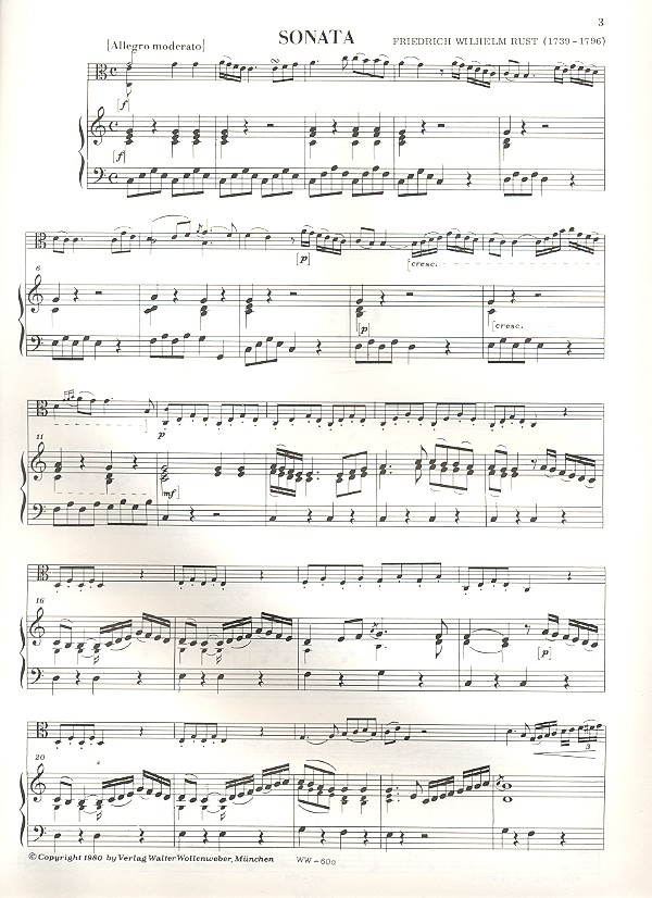 Sonate für Viola und Klavier