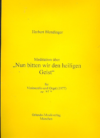 Meditation über Nun bitten wir