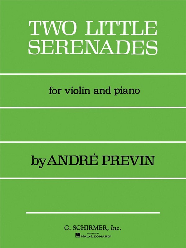 2 LITTLE SERENADES FOR VIOLIN AND