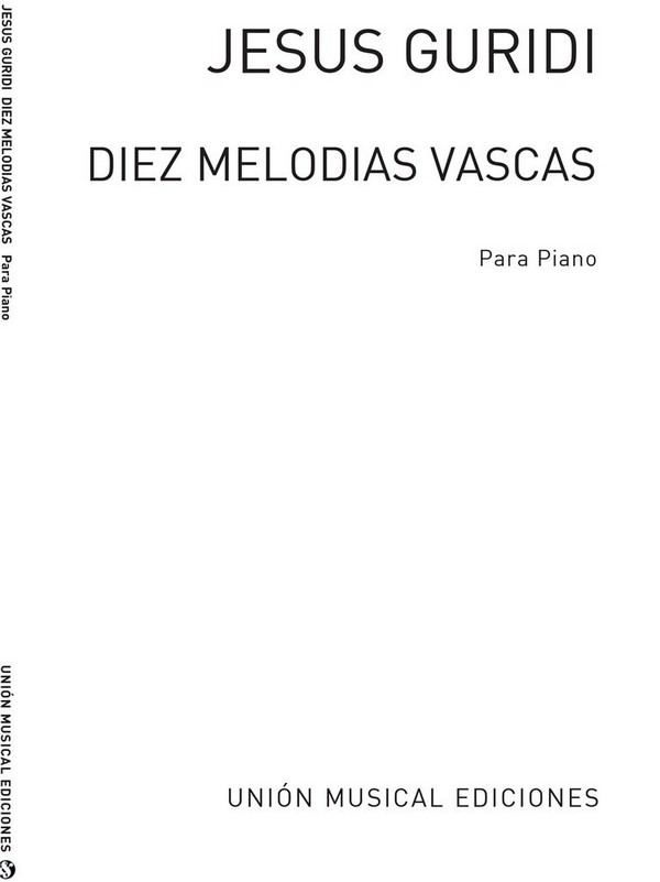 10 melodias vascas para piano