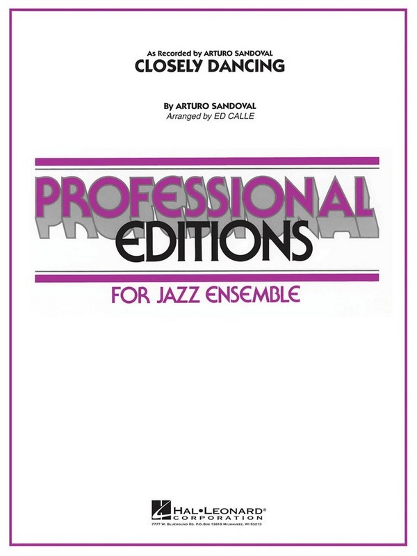 CLOSELY DANCING: FOR JAZZ ENSEMBLE