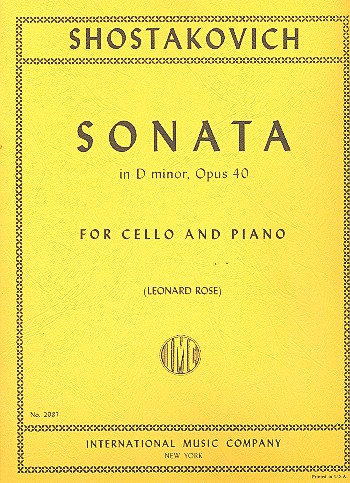 Sonata d minor op.40