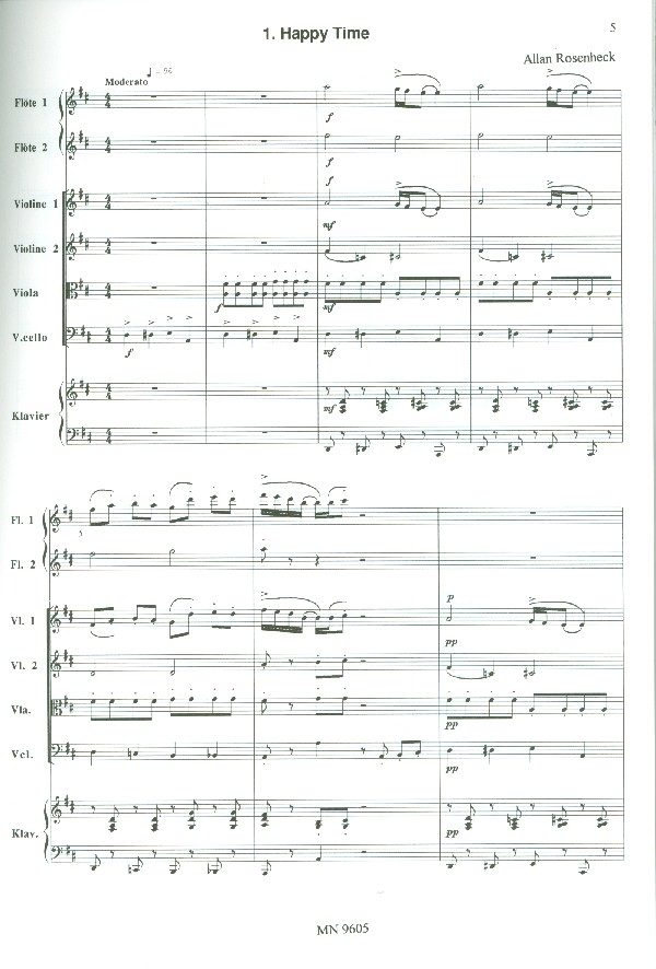 Grüsse aus Amerika Suite in 5 Sätzen