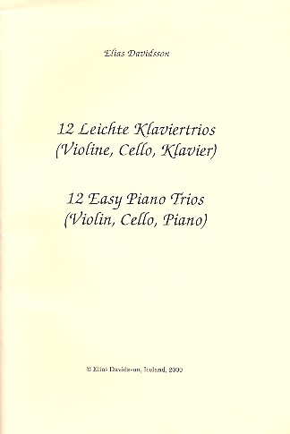 12 leichte Klaviertrios