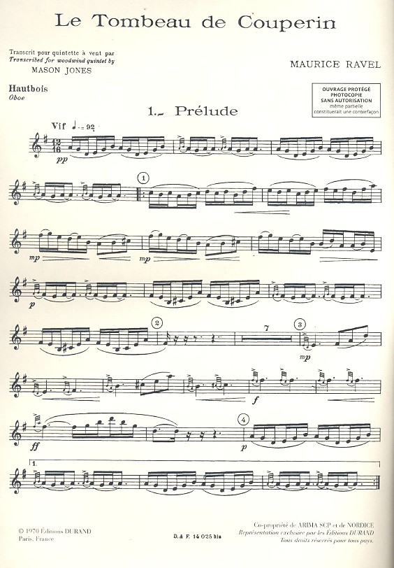 Le tombeau de Couperin