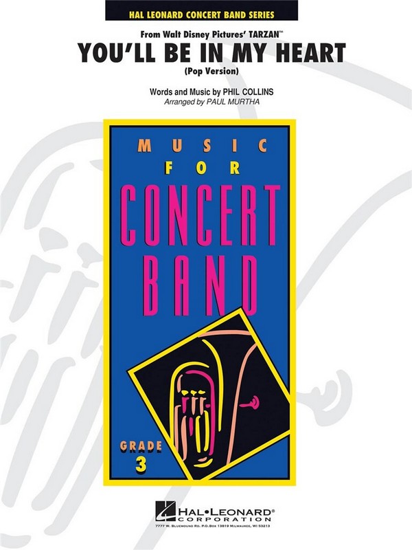 YOU'LL BE IN MY HEART: FOR CONCERT