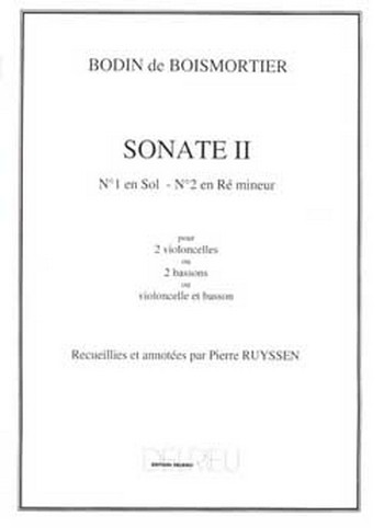 SONATE RE MINEUR NO.2 POUR 2 VIOLON-