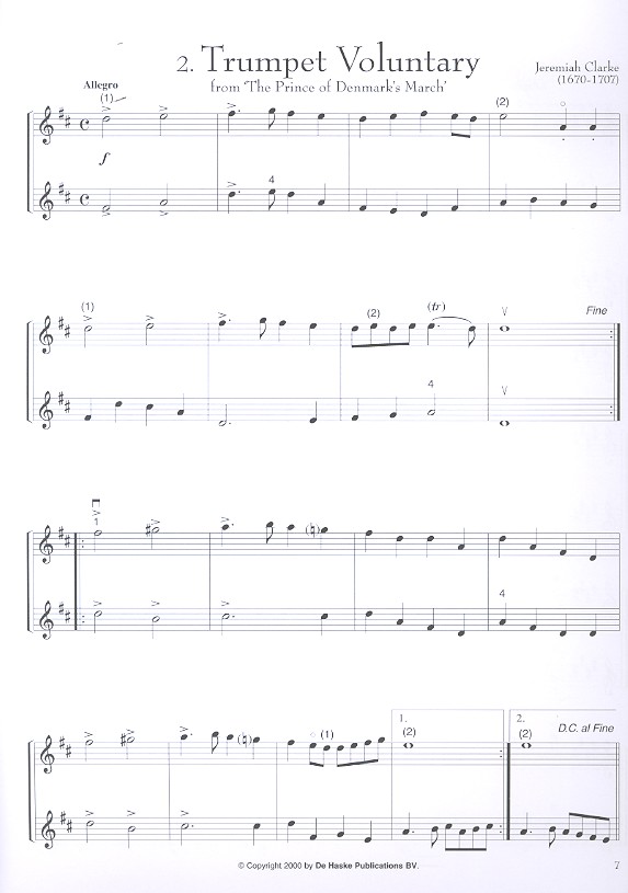 Classical Duets for Violin