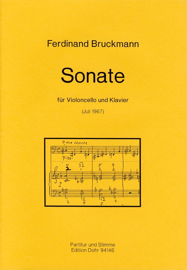 Sonate für Violoncello und Klavier