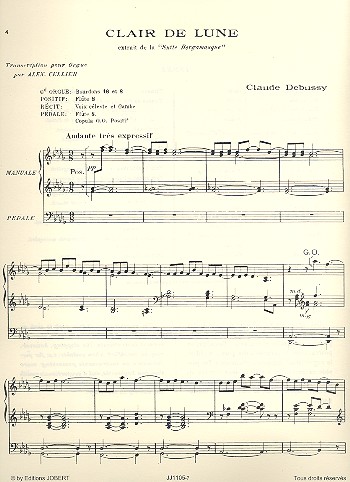 Pour l'orgue Pièces originales pour