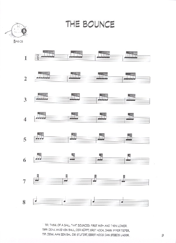 Rudimental Drumming fuer snare