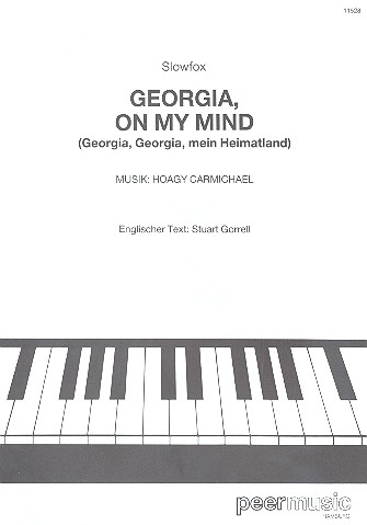 Georgia on my Mind: Einzelausgabe