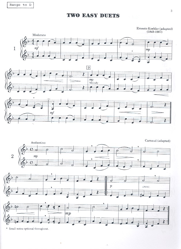Learn to play Cornet Duets vol.1