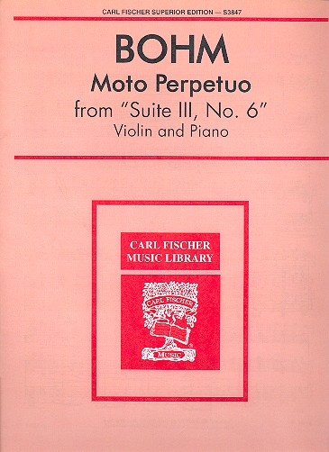 Moto perpetuo from Suite 3 No.6