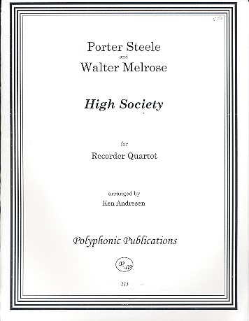 High Society for 4 recorders