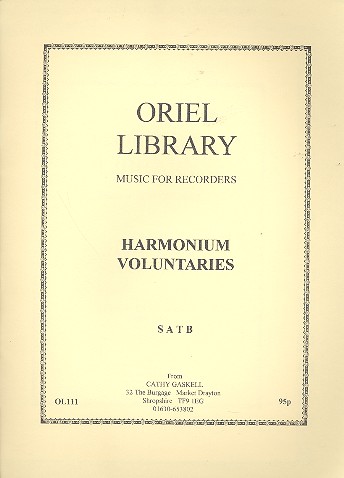 Harmonium Voluntaries for