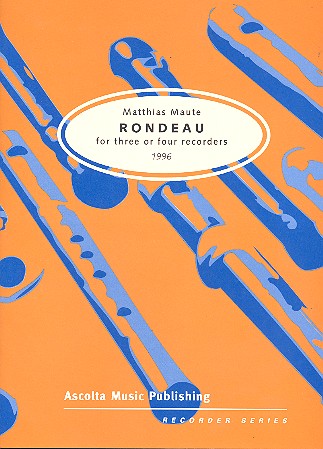 Rondeau for 3 or 4 recorders