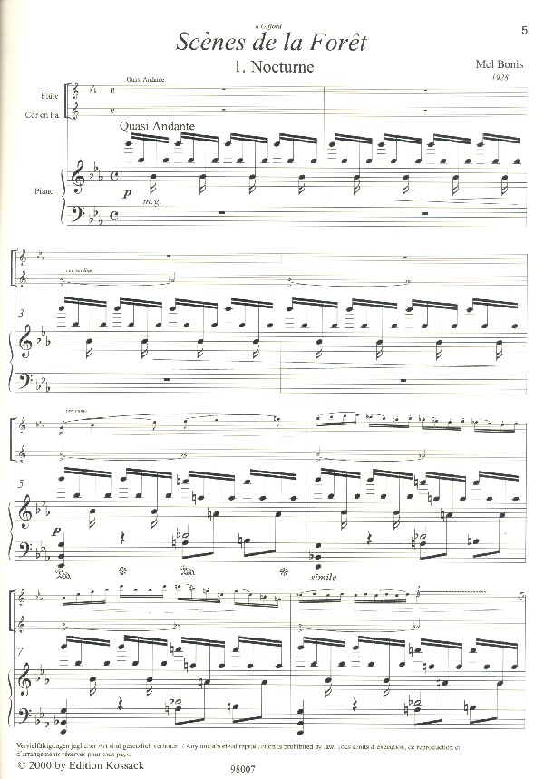 Scènes da la forêt