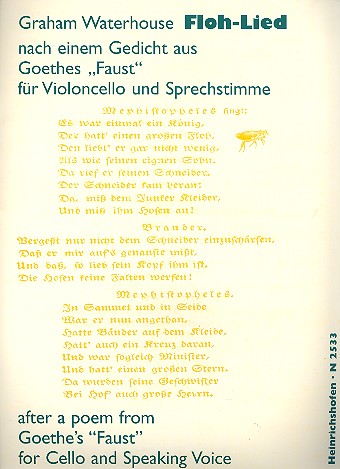 Floh-Lied für Violoncello und