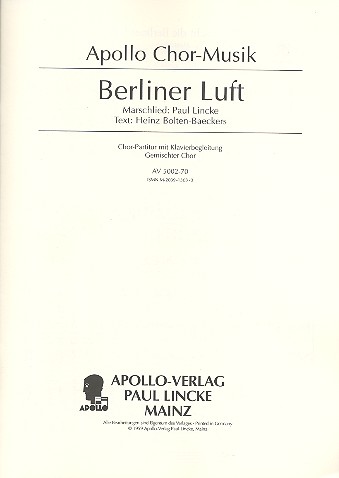 Berliner Luft Marschlied