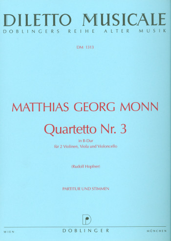 Streichquartett B-Dur Nr.3