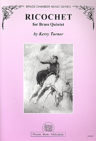 Ricochet for 2 trumpets, horn,