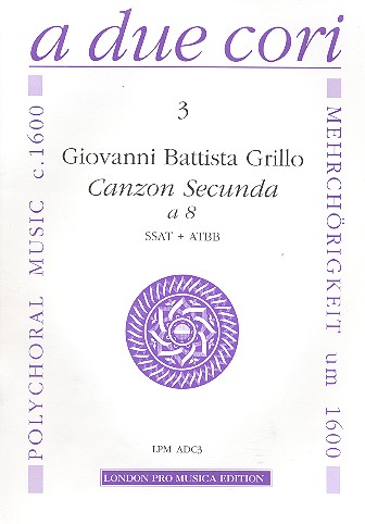 Canzon secunda à 8 für
