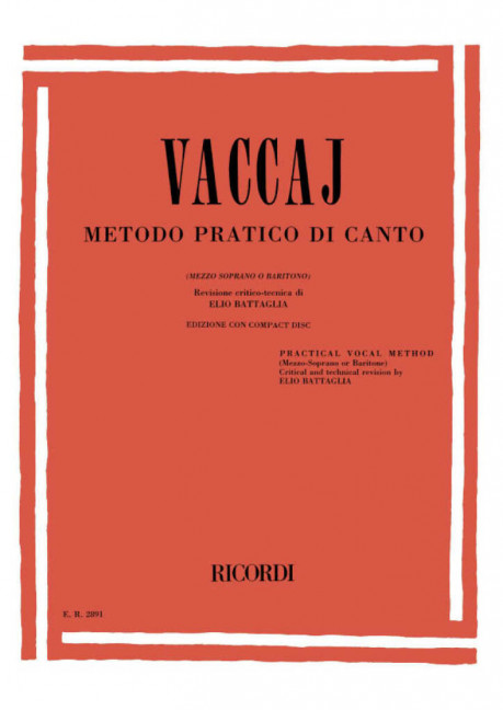Metodo pratico di canto (+CD) per