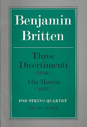 3 Divertimenti (1936) and  Alla Marcia (1933)