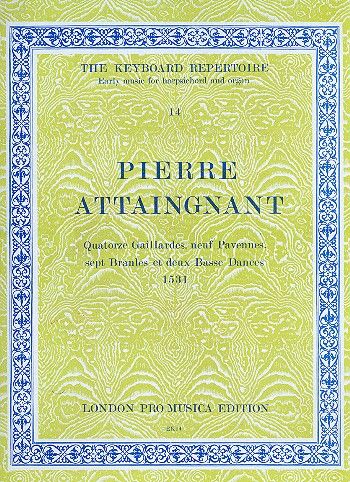 14 gaillardes, 9 Pavennes, 7 Branles et 2 basse Dances