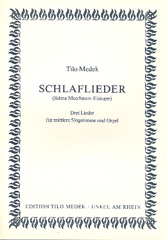 Schlaflieder 3 Lieder für mittlere