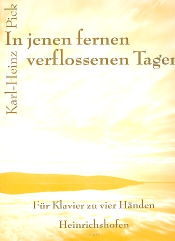 In jenen verflossenen tagen