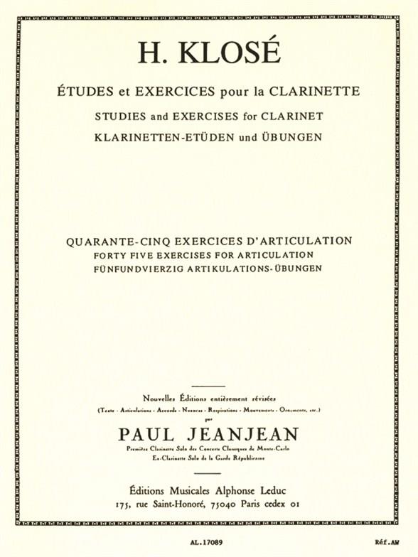 45 exercices d'articulation  pour