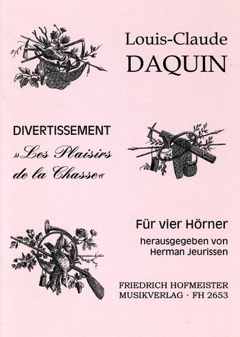 Les plaisirs de la chasse für 4 Hörner